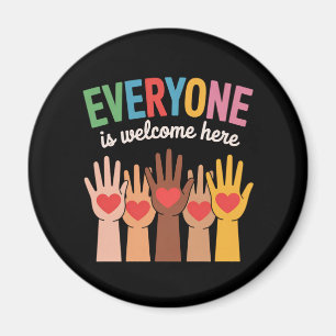 Aimant Tout Le Monde Est Bienvenue Ici
