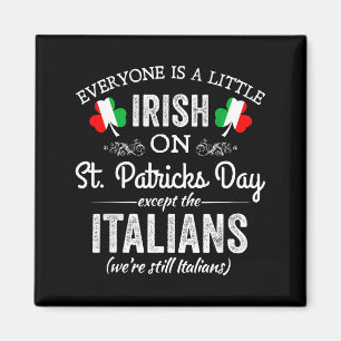 Aimant Tout le monde est un peu irlandais à la St Patrick
