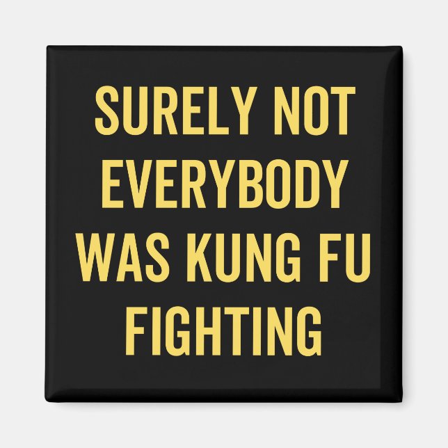 Aimant Tout Le Monde N'Était Certainement Pas Kung Fu En  (Devant)
