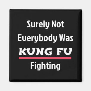 Aimant Tout Le Monde N'Était Sûrement Pas KUNG FU Combatt