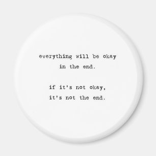 Aimant Tout sera correct