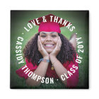 Tout texte Graduation Merci Photo Party Favoriser