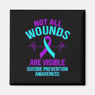 Aimant Toutes les blessures ne sont pas visibles Bonne se