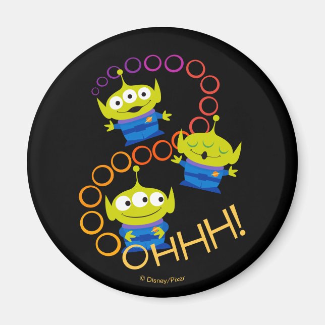 Aimant Toy Story 4 | Aliens "Ooooh" (Devant)