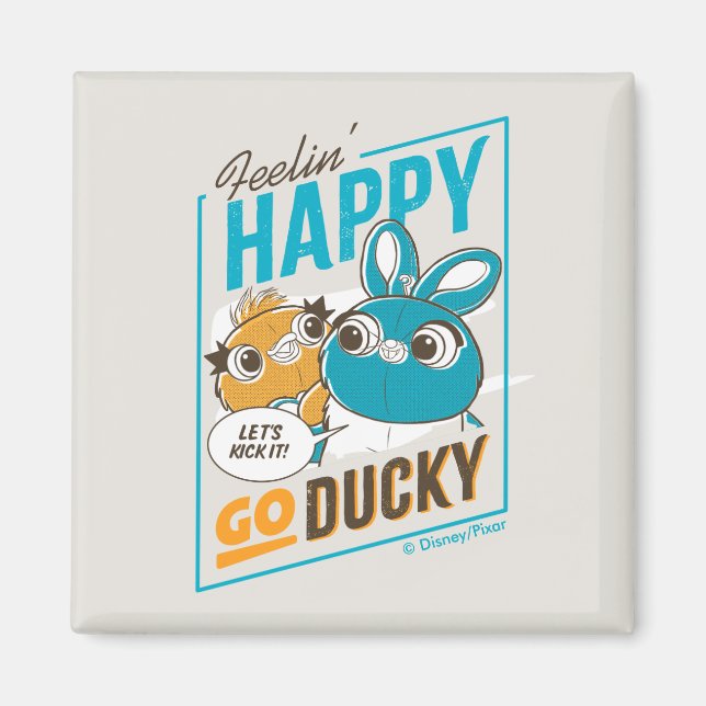 Aimant Toy Story 4 | Feelin' Happy Go Ducky (Devant)