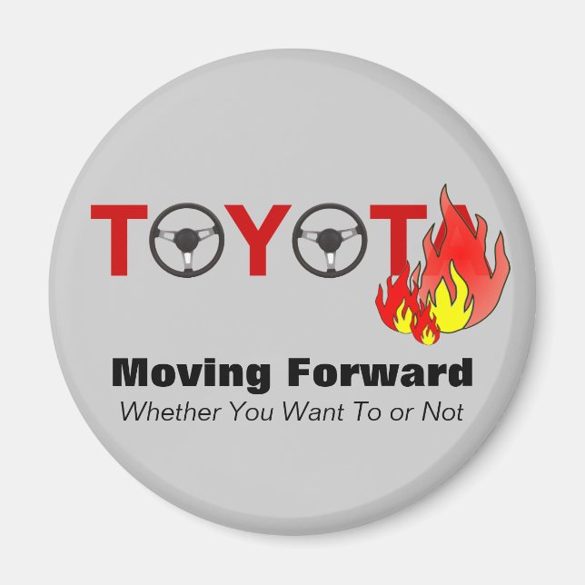 Aimant Toyota : Avancer (Devant)