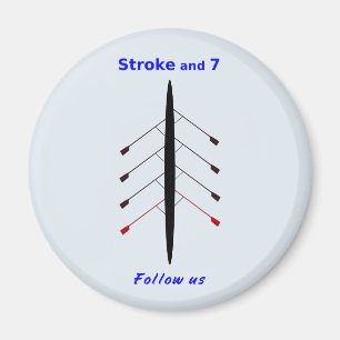 Aimant Tracé de remorquage sept sièges