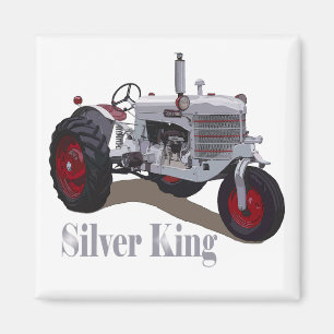 Aimant Tracteur Silver King
