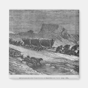 Aimant Traction des traîneaux par la banquise