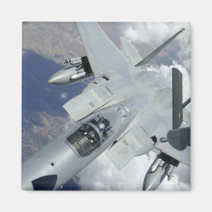 Aimant Tractions d'un F-15 Eagle à partir d'un KC-135