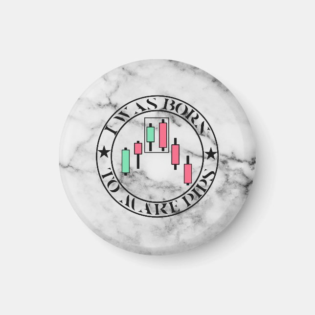 Aimant Trade Design | Bearish pattern Marble | Pips (Devant)