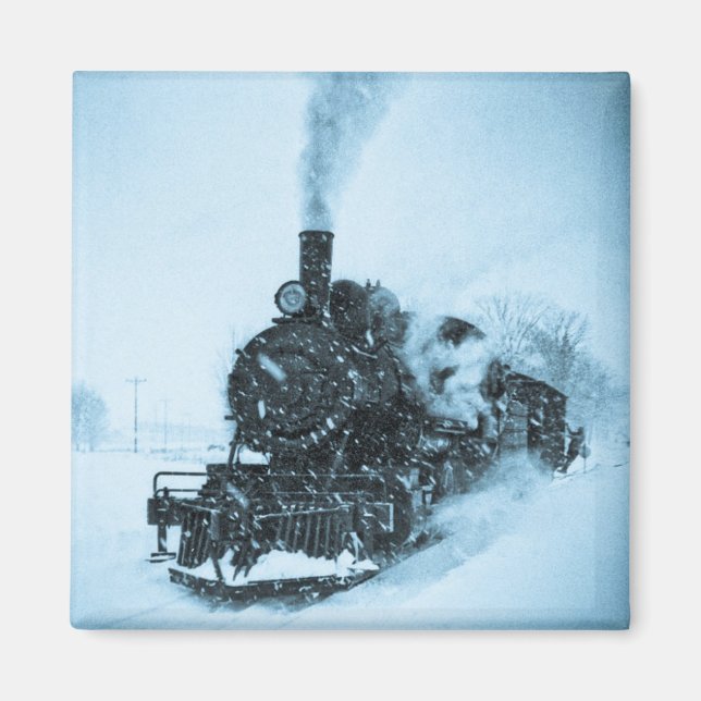 Aimant Train à neige (Devant)