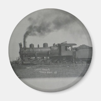 Aimant Train à Talala, Ok en 1908