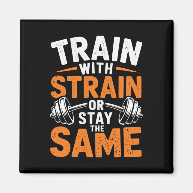 Aimant Train Avec Soudure - Fitness Bodybuilding Poids (Devant)