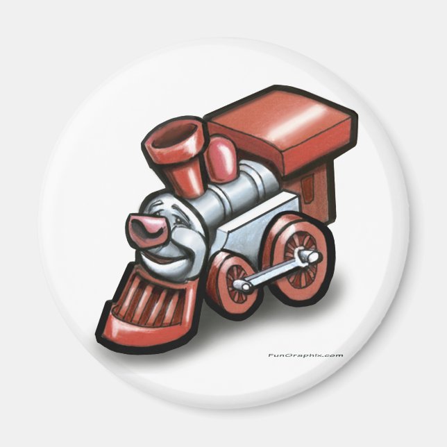 Aimant Train de jouets (Devant)