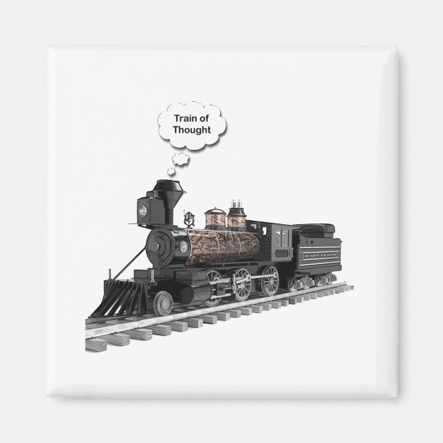 Aimant Train de pensée (Devant)