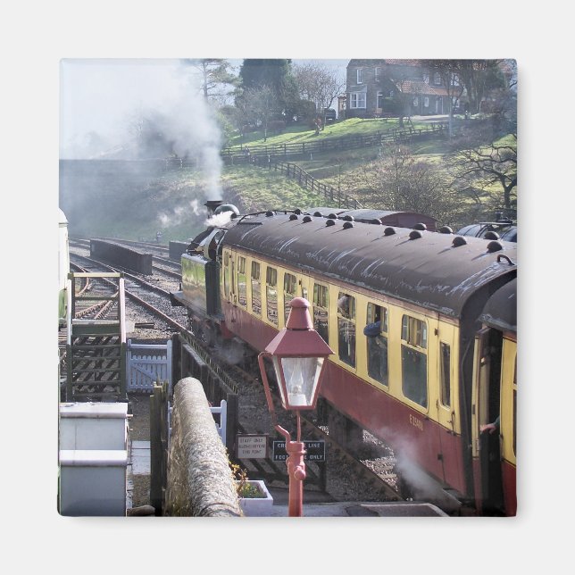 AIMANT TRAINS DE VAPEUR (Devant)
