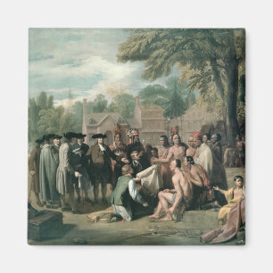 Aimant Traité de William Penn avec les Indiens dans
