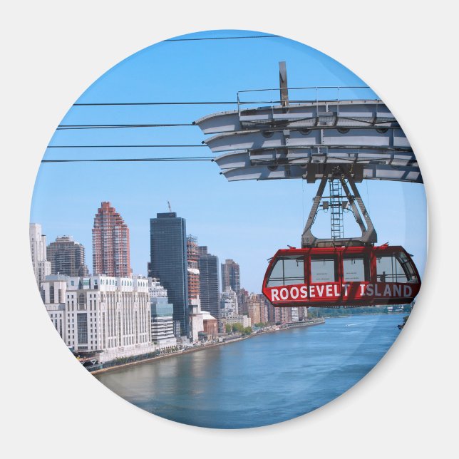 Aimant Tramway de l'île Roosevelt (Devant)
