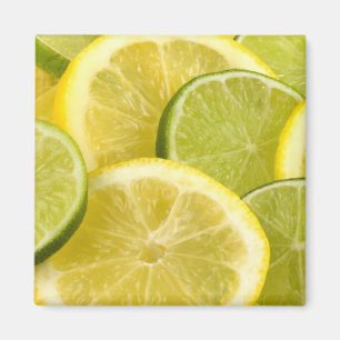 Aimant Tranches de citron et de chaux