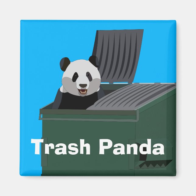 Aimant Trash Panda (Devant)