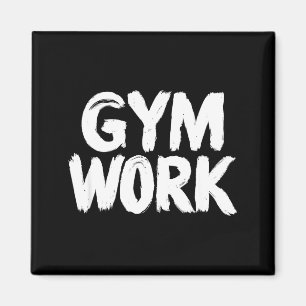 Aimant Travail de gym Fitness Musculation Workout