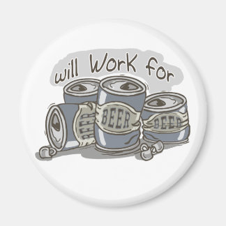 Aimant Travaillera pour la bière