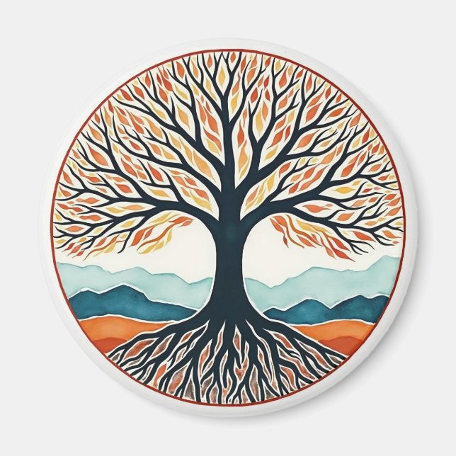 Aimant Tree of Life (Devant)