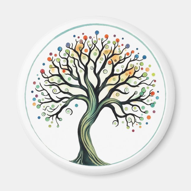 Aimant Tree of Life (Devant)
