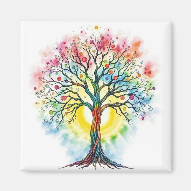Aimant Tree of Life (Devant)