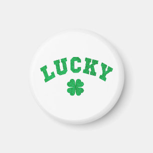 Aimant Trèfle Chanceux Saint Patrick