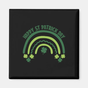 Aimant Trèfle Drôle Sein Arc-en-ciel Irlandais St Patrick
