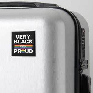 Aimant Très Noir Très Fier Gay pride noir LGBT Pride