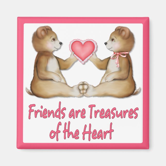 Aimant Trésors du coeur (Devant)