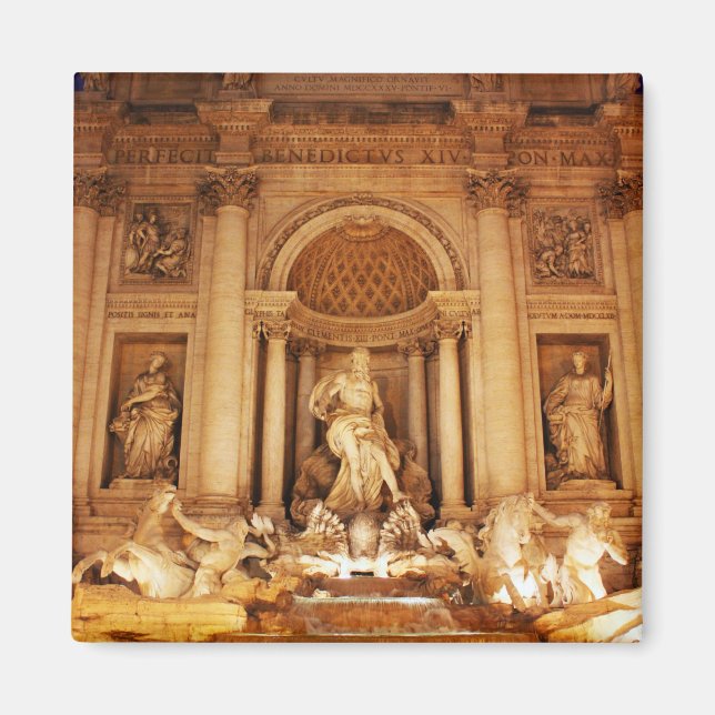 Aimant Trevi fountain (Devant)