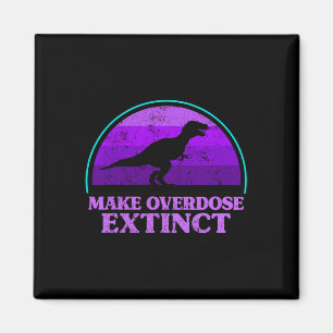 Aimant Trex Dinosaure Purple Faire Overdose Extincte