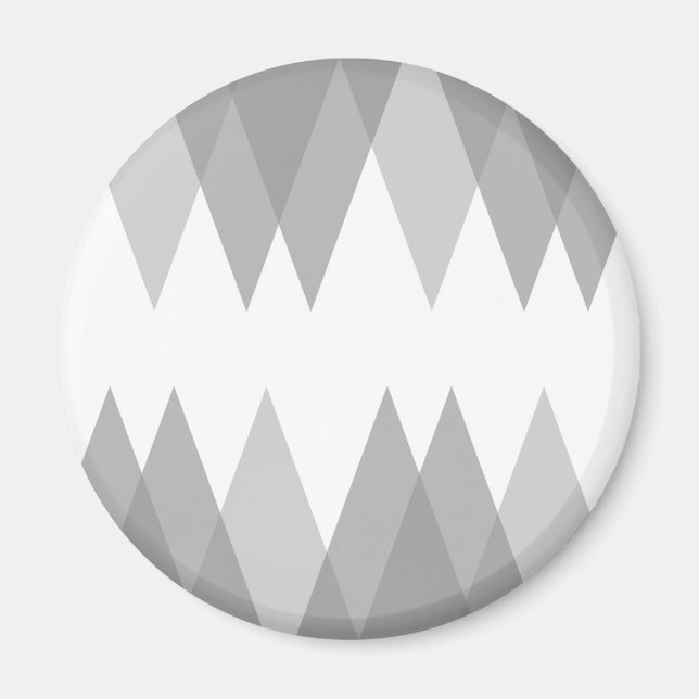 Aimant Triangles gris (Devant)
