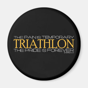 Aimant Triathlon - La fierté est éternelle