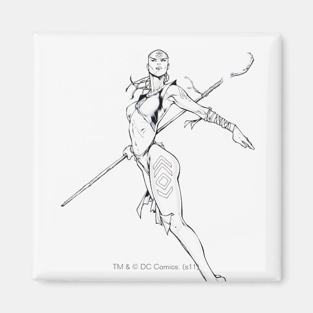 Aimant tribu Indigo 8 (Devant)