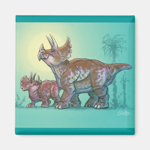 Aimant Triceratops