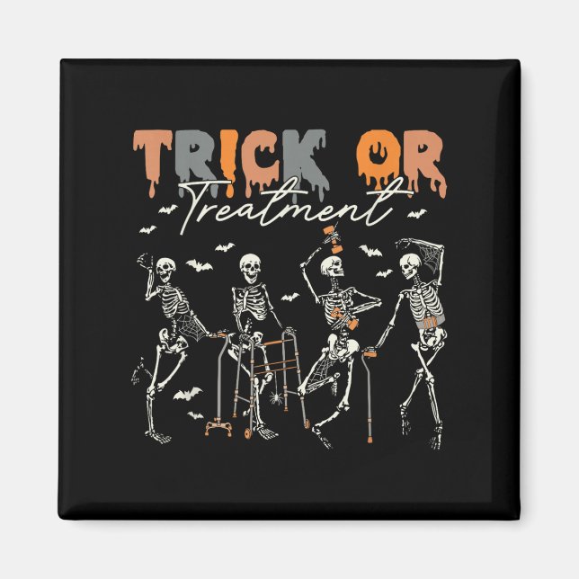 Aimant Trick Or Treatment Pt Physical Therapy Therapist H (Devant)