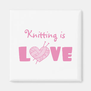 Aimant Tricot est amour
