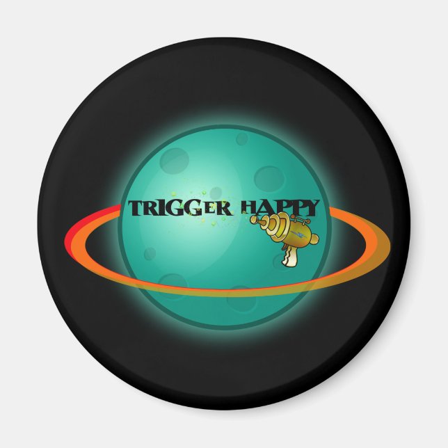 Aimant Trigger Happy (Devant)