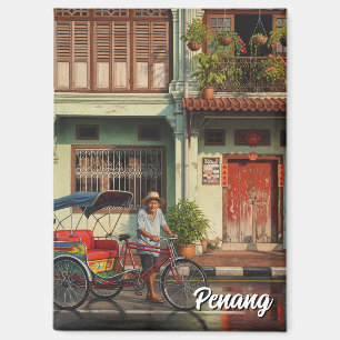 Aimant Trishaw Penang Malaysia Heritage Townhouse Travel