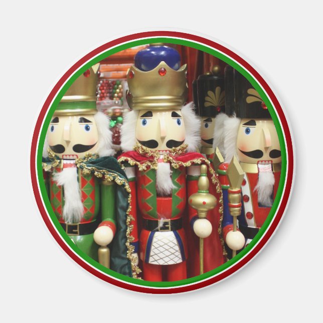 Aimant Trois Craqueurs Sages - Soldats Casse-Noix (Devant)