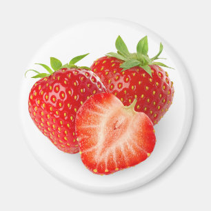 Aimant Trois fraises