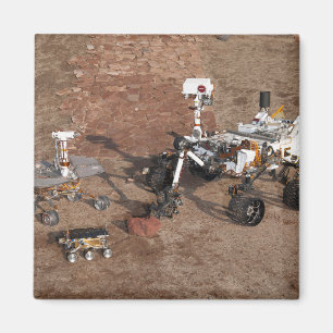 Aimant Trois Générations De Rovers Mars.