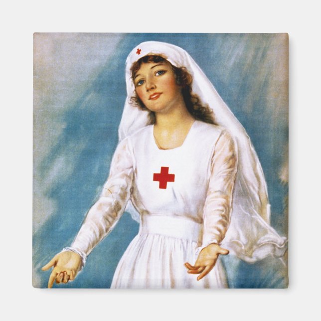 Aimant Troisième appel de la Croix-Rouge, 1918 (Devant)