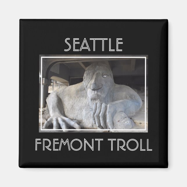Aimant troll de Seattle (Devant)