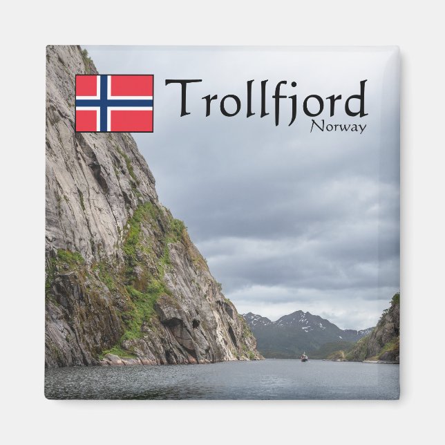 Aimant Trollfjord Souvenir (Devant)